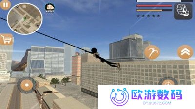 火柴人绳索英雄2老版本