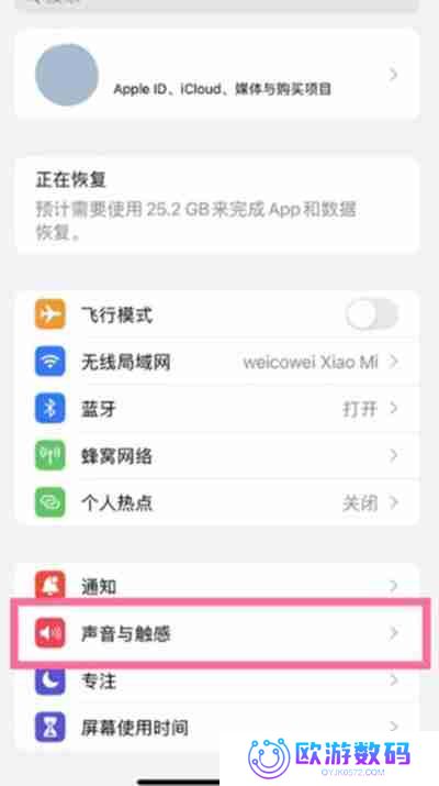 iphone13pro怎么设置手机铃声