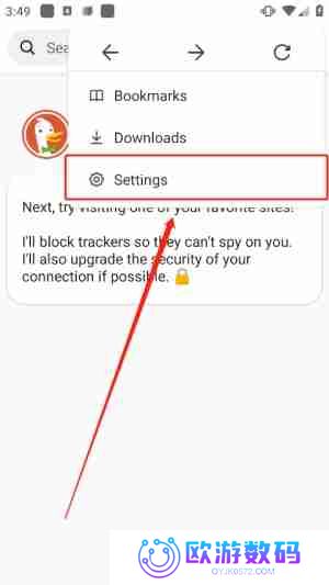 duckduckgo怎么设置中文